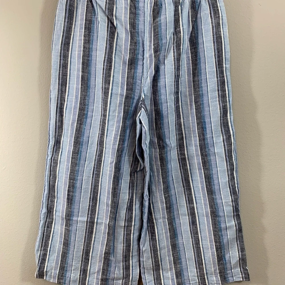 Girls Justice Striped Pants | Blue & White | Size 10 | NWT - Picture 7 of 9